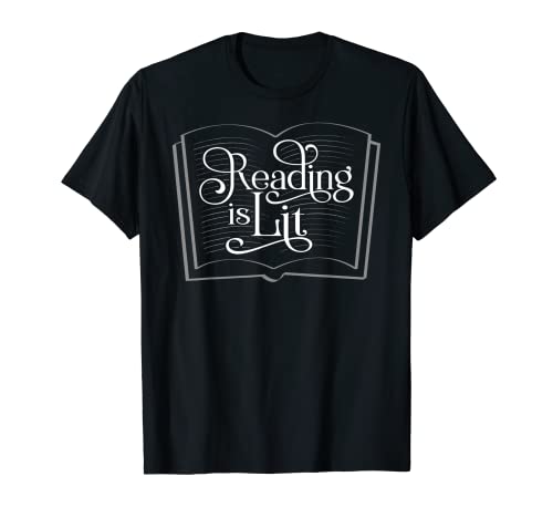Camiseta Reading Is Lit Camiseta