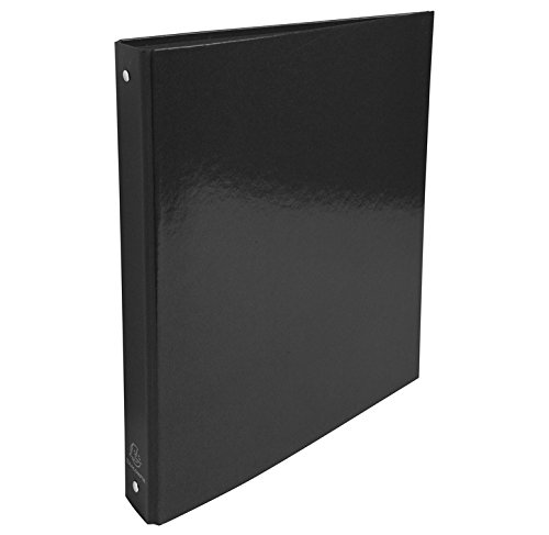 Exacompta 519291E - Pezzi 1 - colore nero - Raccoglitori Iderama plastificato - tondi diametro 30 mm - dimensioni 26x32 cm
