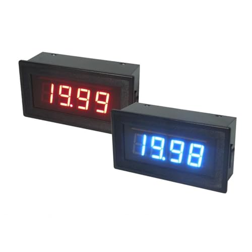 Compteur de tension numérique YB5135B AC 1000V Volt panneau LED bleu