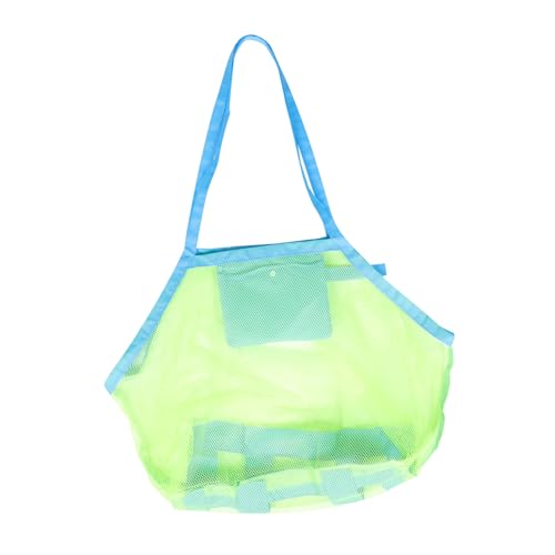 Extra Large Boys and Girls Beach Mesh Bag for Toy Storage Convenient Shell Collection Tote for Boys and Girls for Outdoor Adventures