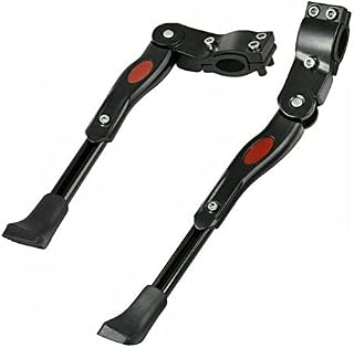 ZENO Bike Kickstand | Height Adjustable Bike Kick Stand | Suitable for Mountain Bike, Road Bike, Kids Bike & Foldable Bike | Compatible for Bicycle With Wheel Diameter of 22-27 Inches