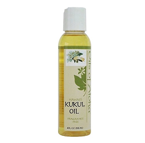 Oils of Aloha Hawaii Kukui Oil No Fragrance 4 Fluid Ounce