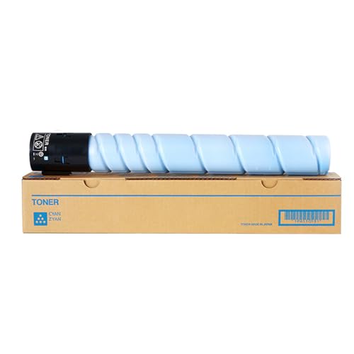 TLCGQF TN216BK TN216C TN216M TN216Y Cartucho De Toner De Reemplazo, Compatible Konica Minolta Bizhub C220 C280 C7722 C7728 Cartucho De Toner Para Copiadora,Azul