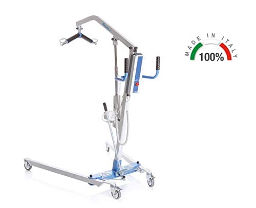 SOLLEVATORE PER DISABILI ELETTRICO SMONTABILE - ATTUATORE LINAK CON IMBRACATURA - PORTATA MASSIMA 150KG - Moretti Mod. Kompass RI815