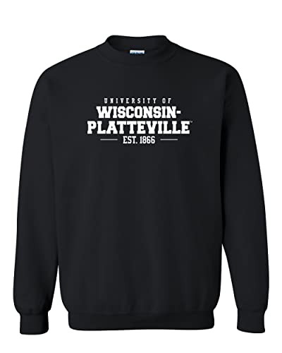 CreateMyTee | Wisconsin Platteville Pioneers Crewneck Sweatshirt