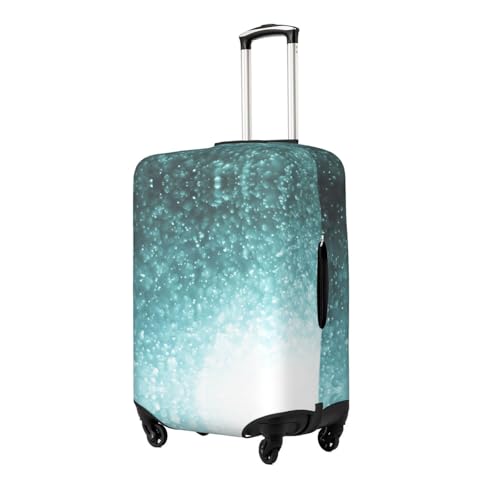 Abstract Bokeh Lights Luggage Cover Washable Elasticated Luggage Covers for Suitcase TSA Approved Stylish Scratch Resistant Luggage Case Protector2