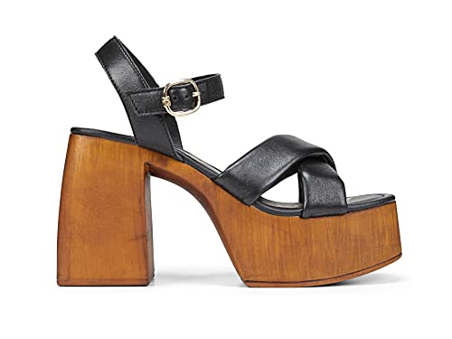 Sam Edelman Women's Suzannah Platform Sandal, Black, 8 #TOP4