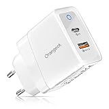 【Compacto y portátil】: Este cargador de pared USB tiene un diseño compacto y ocupa poco espacio. Facilidad en tu mochila, el enchufe USB C permite Cargar en el hogar, viajes, oficina y viajes de negocios.