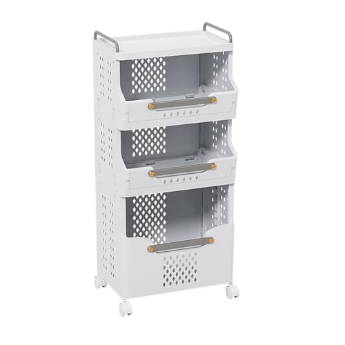 Chariot à linge pliable idéal pour organiser votre cuisine ou salle de bain