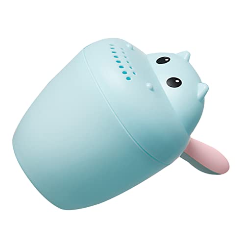 NOLITOY 多機能アニマル形状ベビーバススプーン 軽量製 ちゃん用ヘアウォッシュ水ひしゃく 目に入らない 設計 お風呂を楽しくする洗髪カップ
