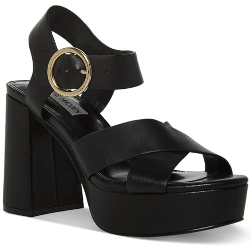 Sandales cuir Steve Madden Elkin : l'élégance d'une plateforme d'exception
