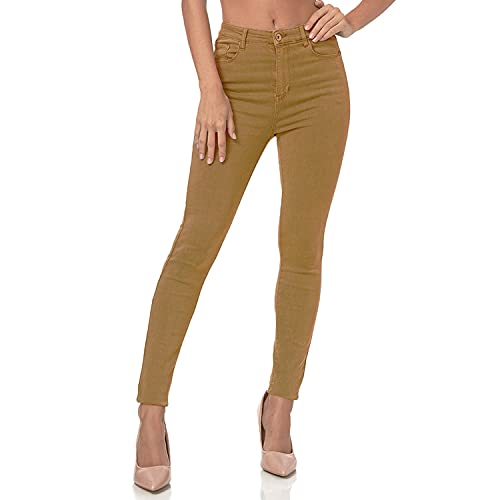 Jeans slim taille haute Gloop en denim stretch de bureau au resto