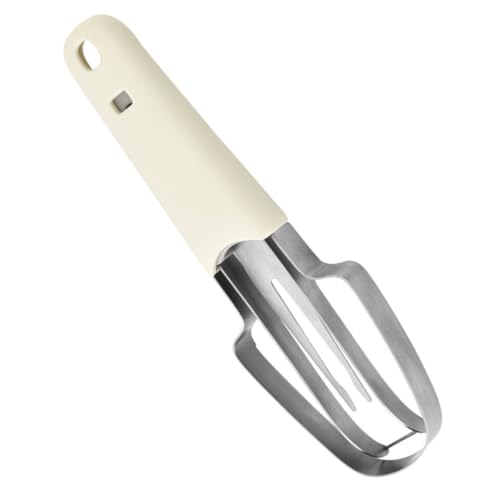 BESTonZON 多機能素材ステンレス刃付き瓜カッター キッチン用軽量ポータブルスイカ切り器 家用フルーツカッター 簡単 な迅速カットツール