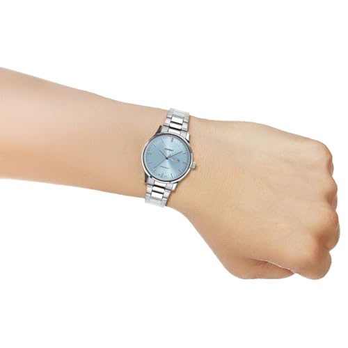 Image of Casio Enticer Ladies LTP-SN8YD-2B2 Analog Ice Blue Dial Watch (A2503)