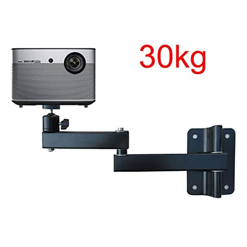Soporte pared proyector extensible LCD-122PR fuerte con inclinación y giro 360 4