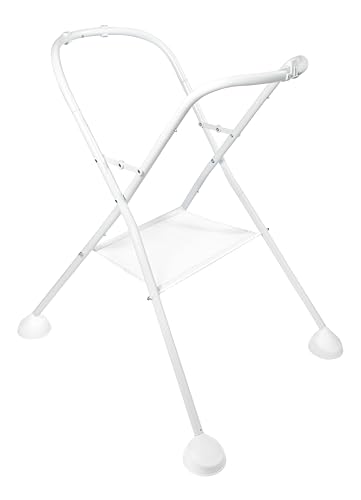 BÉABA, Support de Baignoire et Table à Langer pour bébé, Compatible Baignoire, Table à Langer Camele'O, Pliable, peut être démonté, Blanc