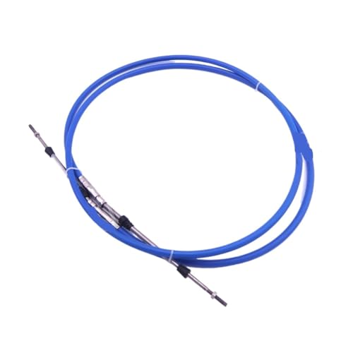Câble d'accélérateur hors-bord bleu pour système de direction et télécommande de bateau 8ft