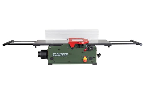 image for Cutech 401100HI 10-Inch Spiral Cutterhead Benchtop Jointer with Cast I