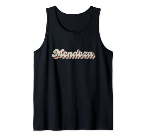 Ciudad Retro de los años 80 - Vintage Mendoza Camiseta sin Mangas