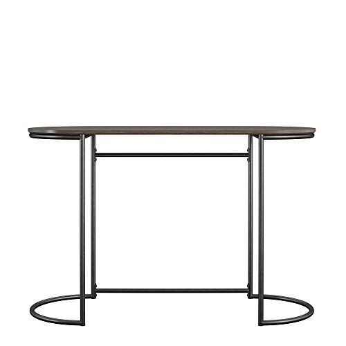 Cosmoliving By Cosmopolitan Vivinne Writing Oak Desk, Gray (Wood Grain) #TOP5
