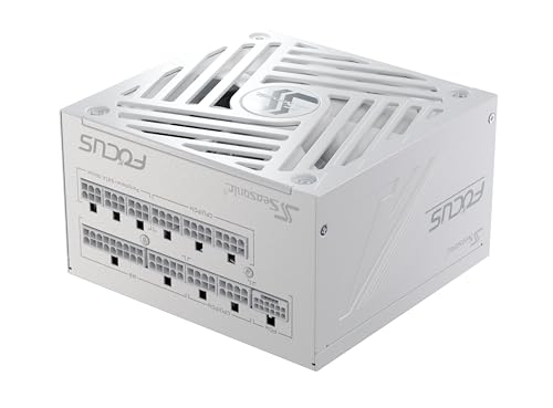 Seasonic FOCUS GX-1000 ATX3 (V4) - White 80PLUS GOLD 1000W ATX 3.1 & PCIe 5.1対応 フルモジュラー ホワイト 10年保証 SRP-FGX102-A5A32SF-WH の商品画像 2