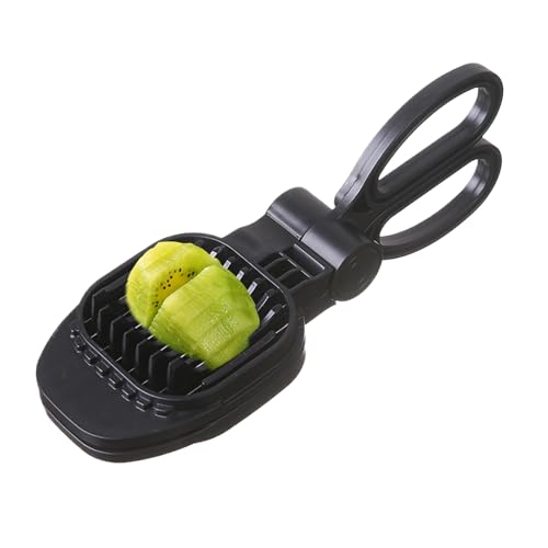 Découpe-Fraises - Hachoir Manuel en Acier Inoxydable | Hachoir À Fraises | pour Champignons, Banane, Raisin, Œuf, Légumes, Coupes à Dessert, Salade,...