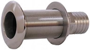 Whitecap Thru-Hull Fitting 2" Hose Barb 4-5/8" Long