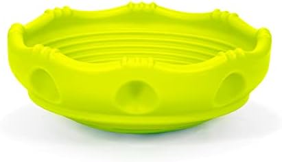 Simplay3 Two Sided Rock Around Wobble Disk and Climbing Dome for Toddlers and Kids - Rocking and Climbing - Indoor/Outdoor - Yellow/Green, Made in USA (1 Pack) — view 6