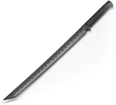 Martial Arts Black Polypropylene Full Contact Ninja Gatana Sword
