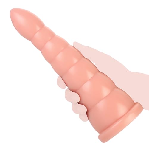 BDSMJOY Palline anali per uomo e donna, Plug Anale Catena anale di Sex toys Plug Analesex, Dildo Butt Plug Anali Silicone Giocattoli, Sex Toys Plug Anale-Dilatatore Uomo (Colore della carne)