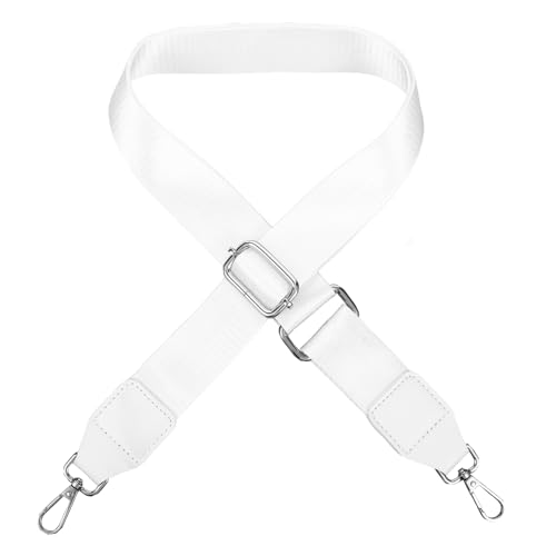 ChanraingYee Sangles de sac à changer, sangle de transport, bandoulière pour sacs, sangle pour sac à bandoulière, sangle, sangles en nylon, sangles de sac à main interchangeables, Blanc., Skalierbar ChanraingYee Sangles de sac à changer, sangle de transport, bandoulière pour sacs, sangle pour sac à bandoulière, sangle, sangles en nylon, sangles de sac à main interchangeables, Blanc., Skalierbar