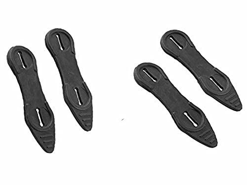Blue Ox BX88383 Rubber Keeper Kit for 7,500 lbs. Tow Bar Safety Cables - Pack of 4