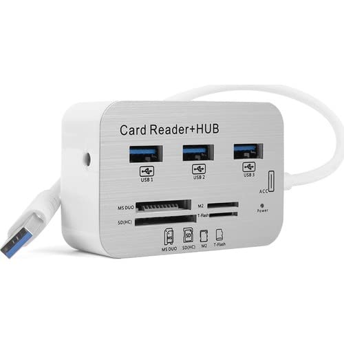 CARE CASE® 7 in 1 Multifunction 3 USB Ports Charging Hub 3.0/3.1+Card Reader Multi‑in‑1 Free Drive for MS/M2/SD/MMC/TF-image-15