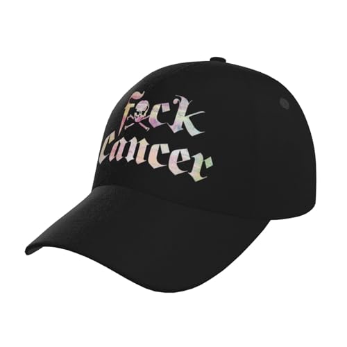 Fuck Cancer Baseball Hats for Men and Women Classic Adjustable
