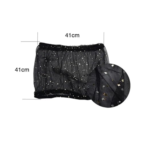 Filet de protection cage à oiseaux couverture maille nylon noir - 7