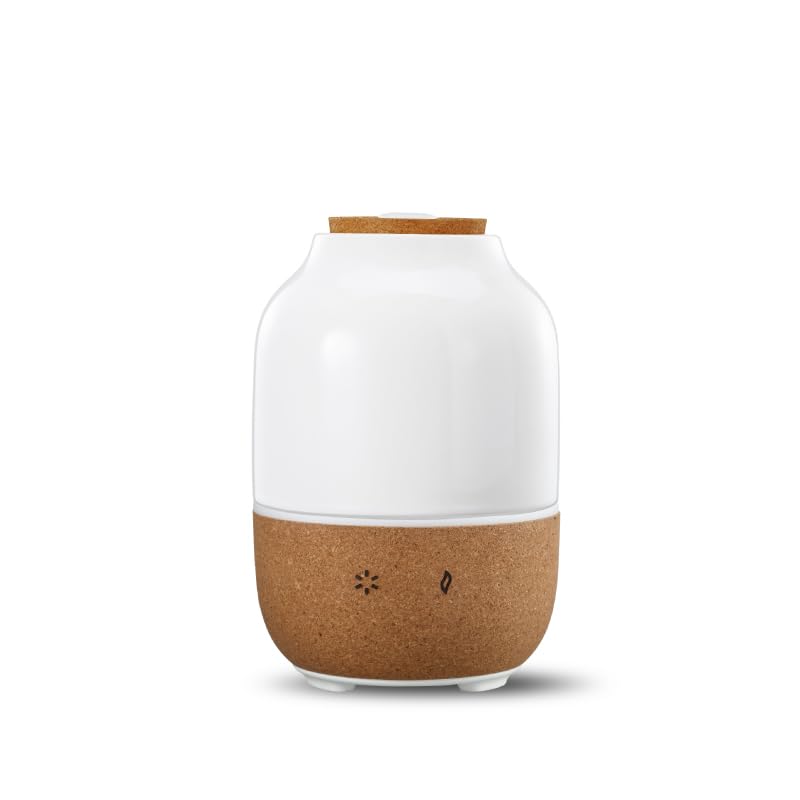 SP-AU-Era Essential Oil Diffuser,Ceramic Aromatherapy Diffuser,Wood grain ceramic aromatherapy machine essential oil for household tabletop fragrance expansion humidifier ultrasonic air humidifier.