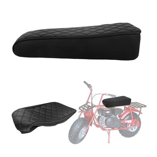 Kistrba Seat Cover Replacement for 19 Coleman CT200u 196cc CT200 200cc Mini Bike Heavy Duty Leather Material