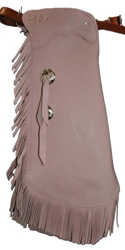 R Bar K Kids Chinks/Leather Kids Chinks/Pink Kids Chinks/Pink Leather Kids Chinks (3/4T)