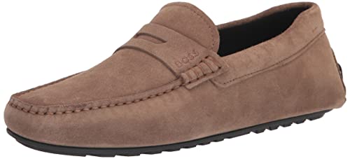 Image of BOSS Men's Noel Suede Drivers Loafers