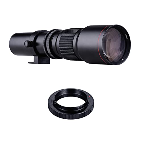 LOUJIN 500mm F /8.0-32�}���`�R�[�g���]�������Y�蓮�Y�[��+ T�}�E���g����F�}�E���g�ւ̃A�_�v�^�[�����O�L�b�g�j�R��D3300D3400 D3500 D5300 D5500 D5600 D610 D700 D7000 D7100 D7
