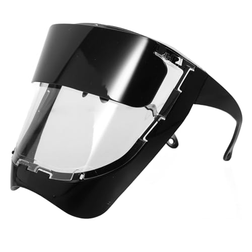 CATIEBYE Auto Darkening Welding Hood Lightweight Full Protective for Grinding and Cutting Pet Material for Clear Multipurpose Use Welding Tasks