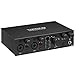 TOPPING E2X2 USB Audio Interface - High-Performance Mixer & Recording Interface for PC, Mac, iPhone & Android - Ultra-Linear Preamp, 48V Phantom Power, Low Noise, Real-Time Monitoring (Black)