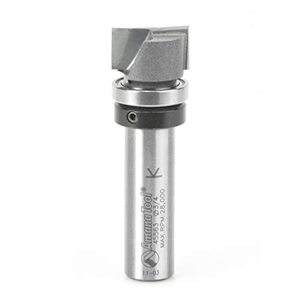 Amana Tool - 45563 Carbide Tipped Bottom Cleaning 3/4 Dia x
