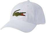 Sarga de algodón Lacoste RK4711 Gorra, Blanc, Talla única para Hombre