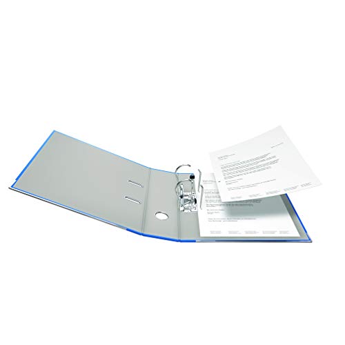 Original Falken 3er Pack PP-Color Ordner. Made in Germany. 8 cm breit DIN A4 Aqua Vegan Kunststoff-Ordner Ringordner Aktenordner Briefordner Büroordner Plastikordner Schlitzordner