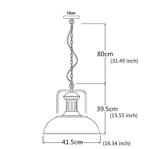 Modern Vintage Pendant Light Shade E27 Ceiling Lamp Kitchen Dining Room UK