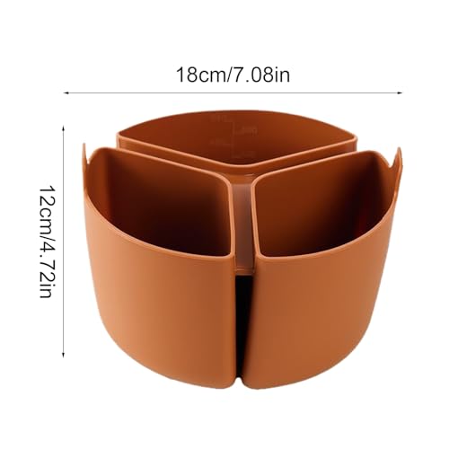 Protector plano de silicona reutilizable que reduce la limpieza 6