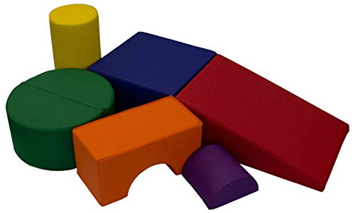 FDP SoftScape Playtime and Climb Multipurpose Soft Foam Playset with Foldable Seat