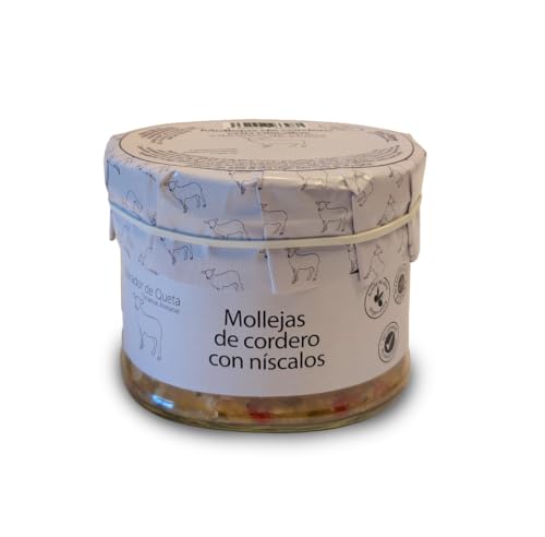 Mollejas de Cordero con Níscalos Artesanas Conservas Premium– Receta Familiar Casera – Sin Conservantes ni Colorantes – 440 g | Obrador de Queta