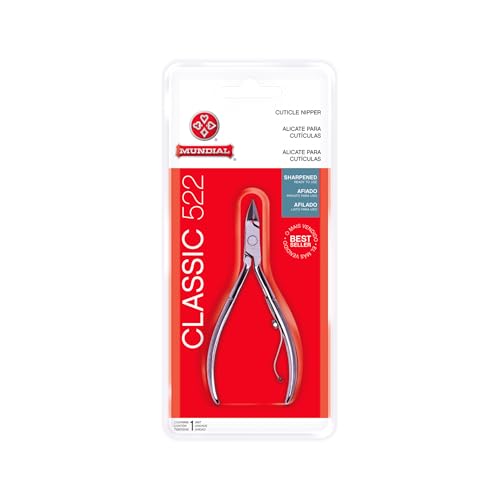 Alicate Cutícula Classic, Mundial S/A, Prateado